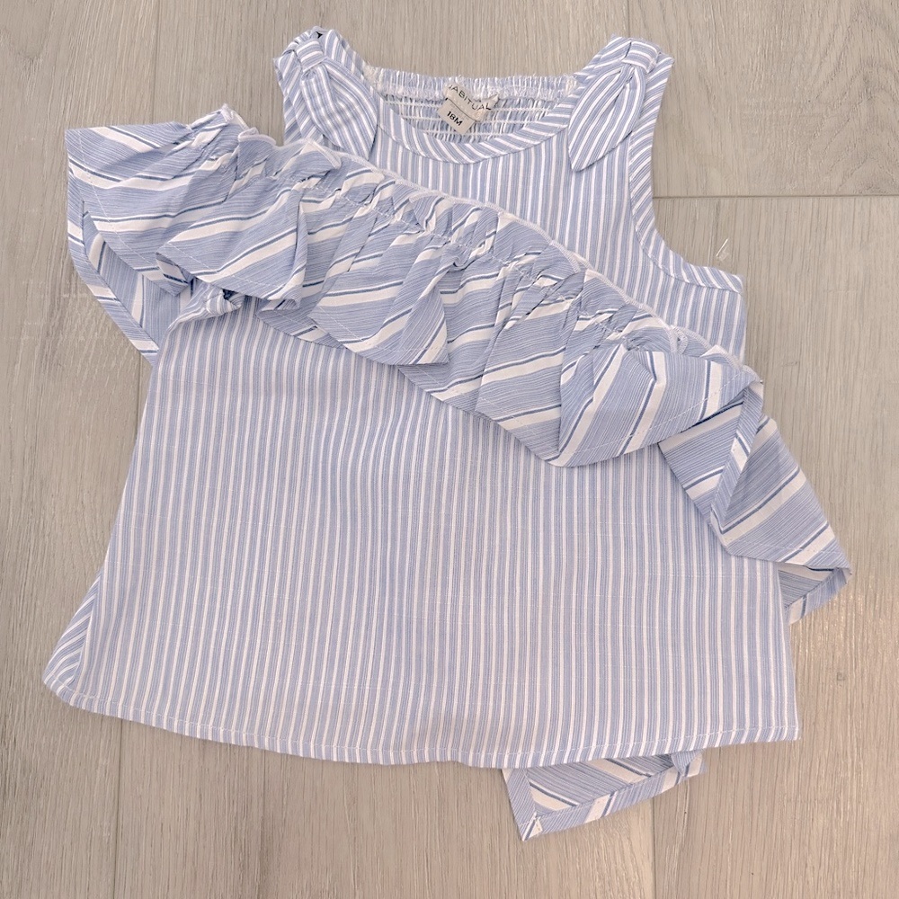 Habitual ruffle tank top